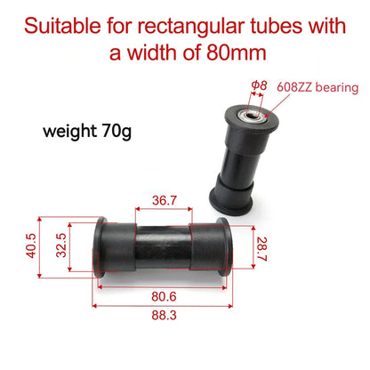 Fitness Equipment Pulley Bearing Wheel Fitness Training Effortless Movement Flexible Sliding Mechanism High Load Capacity