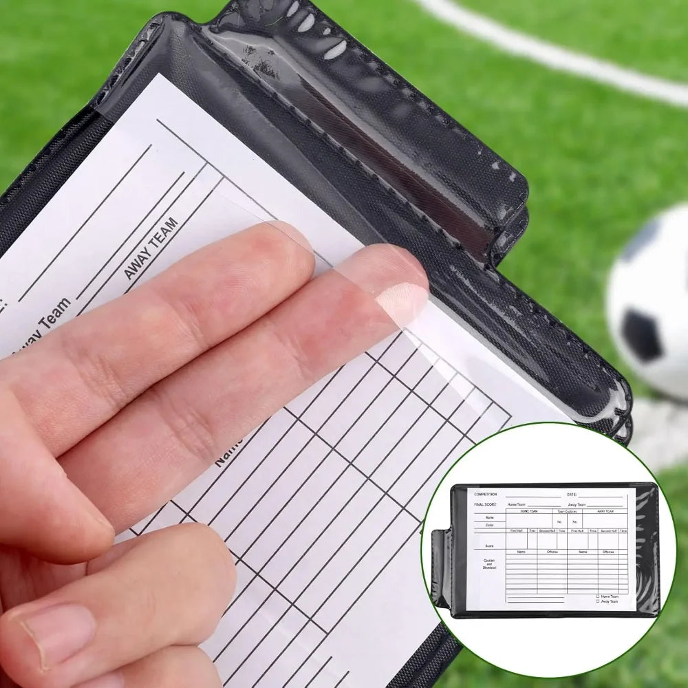 PVC football referee warning red and yellow card football match training referee tool football sports accessory 8x11cm