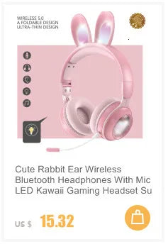 3.5mm USB Wired Controlled Headset Dragon Eyes Luminous Gaming Cute Cat Ear Headworn Computer Earphones with Mic  For PC Laptop