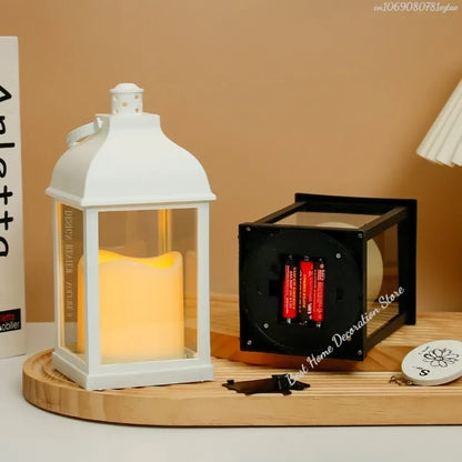 Ramadan Decoration 2025 Led Lantern Light Eid Mubarak Lamp Islamic Muslim Party Decor Supplies Atmosphere Light Table Ornaments