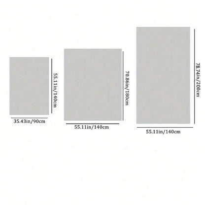 1pc Elegant Ramadan Joyful Tablecloth - Rectangular polyester, perfect for Eid celebrations, washable table decoration.