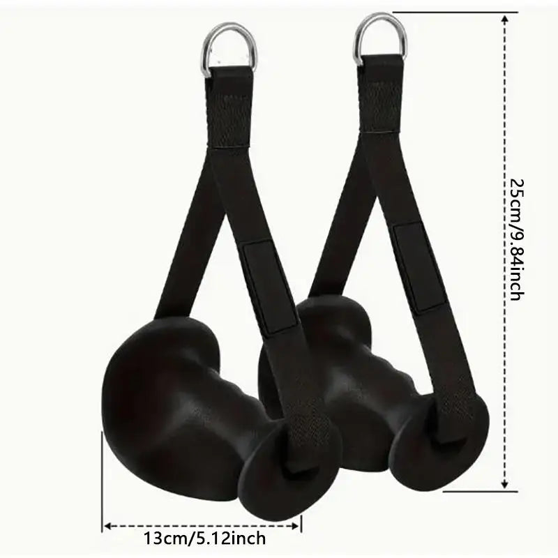 1 Pair Exercise Handles Fitness Accessories Rally Handle For Strength Training Resistance Bands Heavy Duty Workoutt