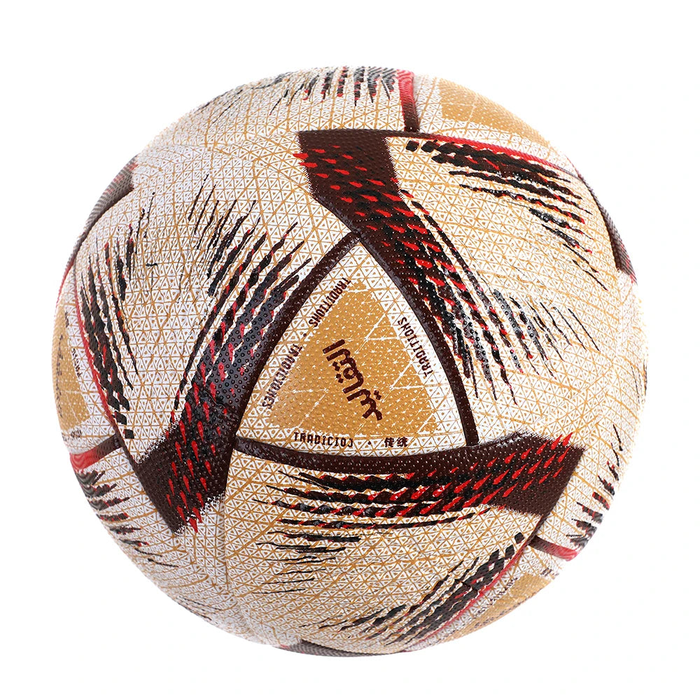 2022 High Quality Soccer Ball Official Size 5 PU Material Seamless Wear Resistant Match Training Football Futbol Voetbal Bola