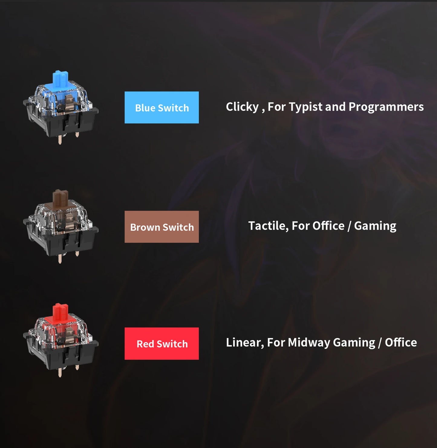 RK84 Royal Kludge Brazilian Wireless Gaming Keyboard 84 Keys RGB Tri-Mode BT5.0/2.4G/Wired Hot-Swappable Mechanical Keyboards