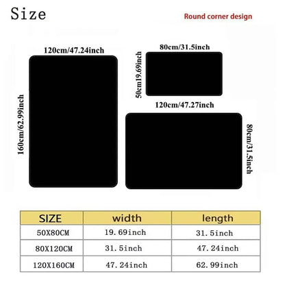 Elegant Islamic Prayer Mat Traditional Muslim Rug with Devotional Text for Bedroom Living Room and Religious Ceremonies Door Mat