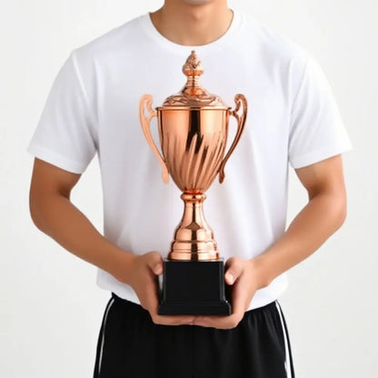 35/32/29CM Trophy Cup Gold Silver Bronze Memorial Souvenir Winner Cup Souvenir Team Prize Metal Trophy Football Soccer