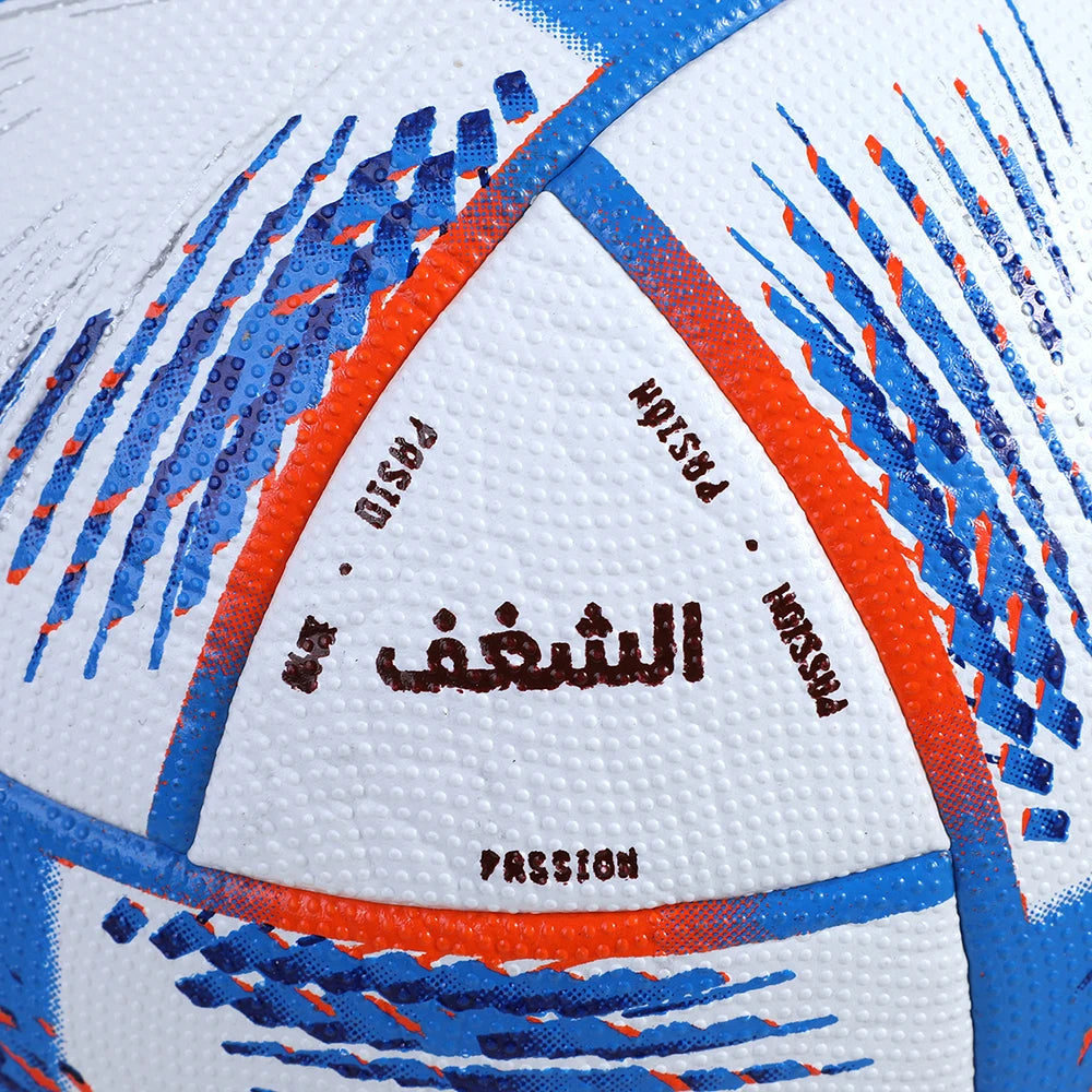 2022 High Quality Soccer Ball Official Size 5 PU Material Seamless Wear Resistant Match Training Football Futbol Voetbal Bola