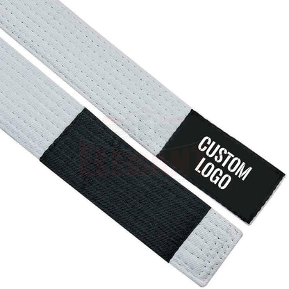Customized embroidery top Quality Martial arts karate belts bjj men gi belts all sizes all color belts taekwondo judo