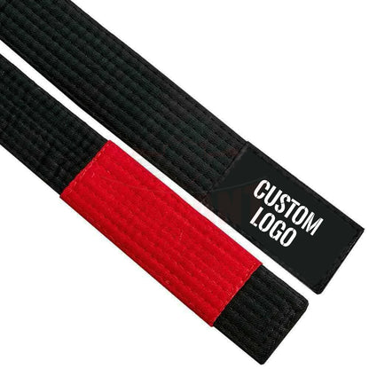 Customized embroidery top Quality Martial arts karate belts bjj men gi belts all sizes all color belts taekwondo judo