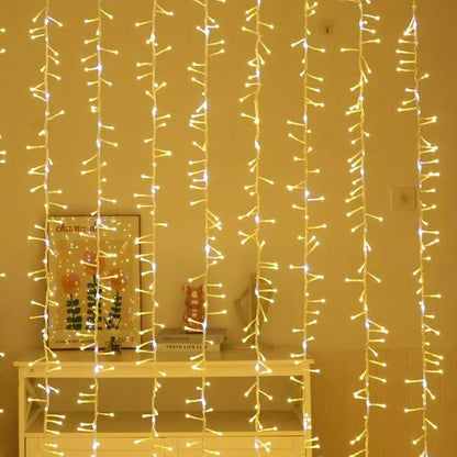 Led Firecrackers Flowing Water Festival Decorative String Lights Lighting Chain