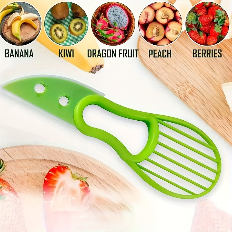 Avocado Slicer - 3-in-1 Tool For Hassle-Free Preparation Of Avocado, Perfect For Outdoor And Home Kitchen Use
