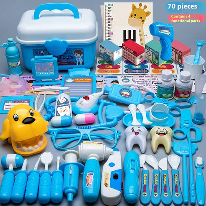 Children's Doctor Toy Set Tool Medical Box