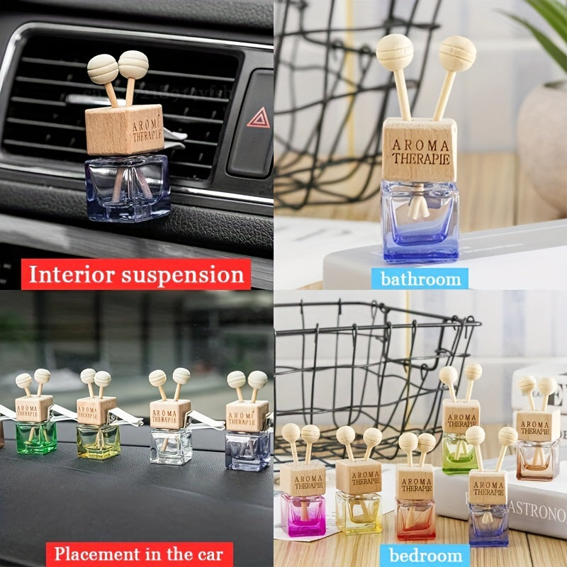 2pcs Car Air Outlet Perfume Bottle Clip Car Interior Accessories Women