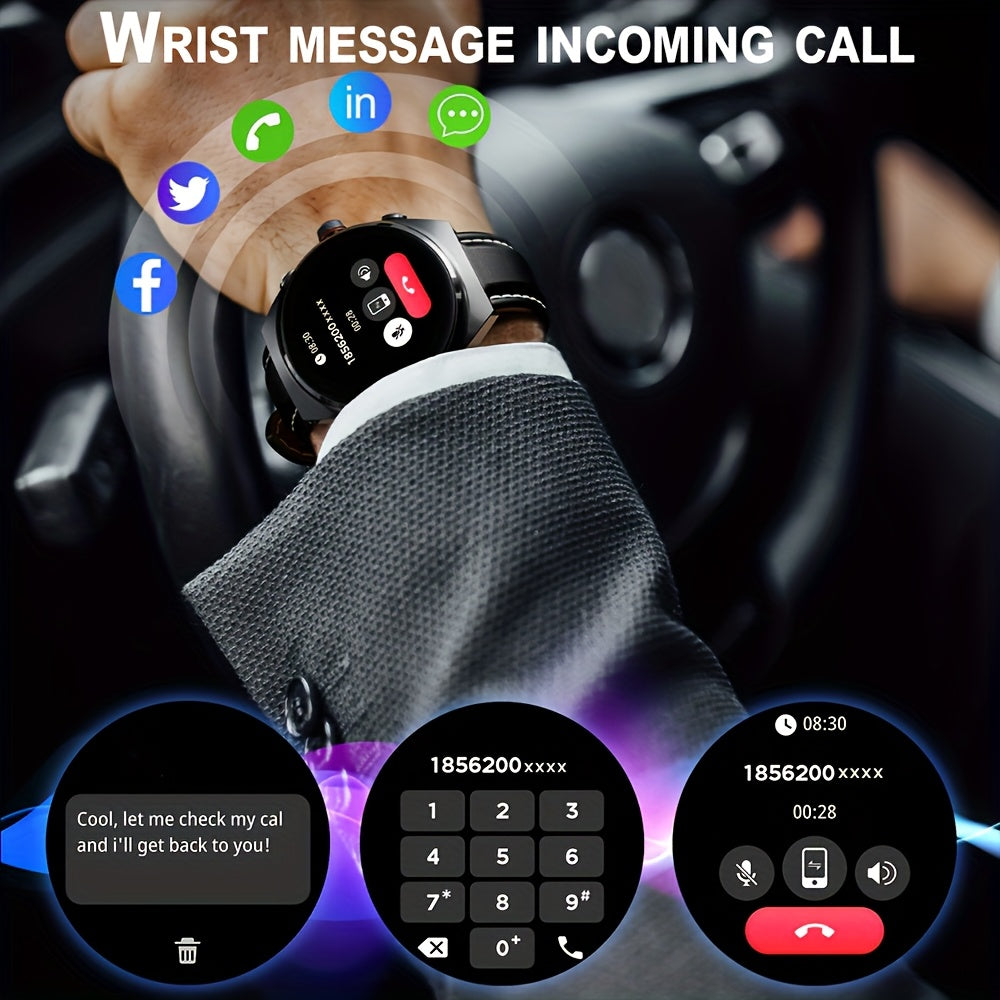 [Full HD | TWS] 2025 New TWS Sports Headset + Outdoor Smartwatch | Full HD Screen Alloy Shell, 400mAh Battery Long Life, News Alerts, Answer Phone