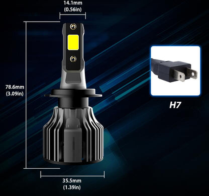 Car LED Headlight Bulbs 6000K Auto Headlamp Kit