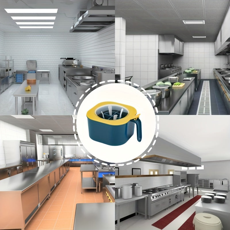 Four Compartments All-in-one Seasoning Box Kitchen Salt Seasoning Box Condiment Box Set Home With Spoon Spice Bottle Jar For Restaurant Eid Al-Adha Mubarak