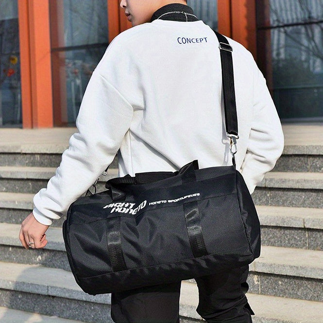 Casual Sports Storage Bag, Portable Lightweight Large Capacity Dry And Wet Separation Handbag Yoga Tote Bag For Men Women Outdoor Sports Fitness Travel Camping Swimming