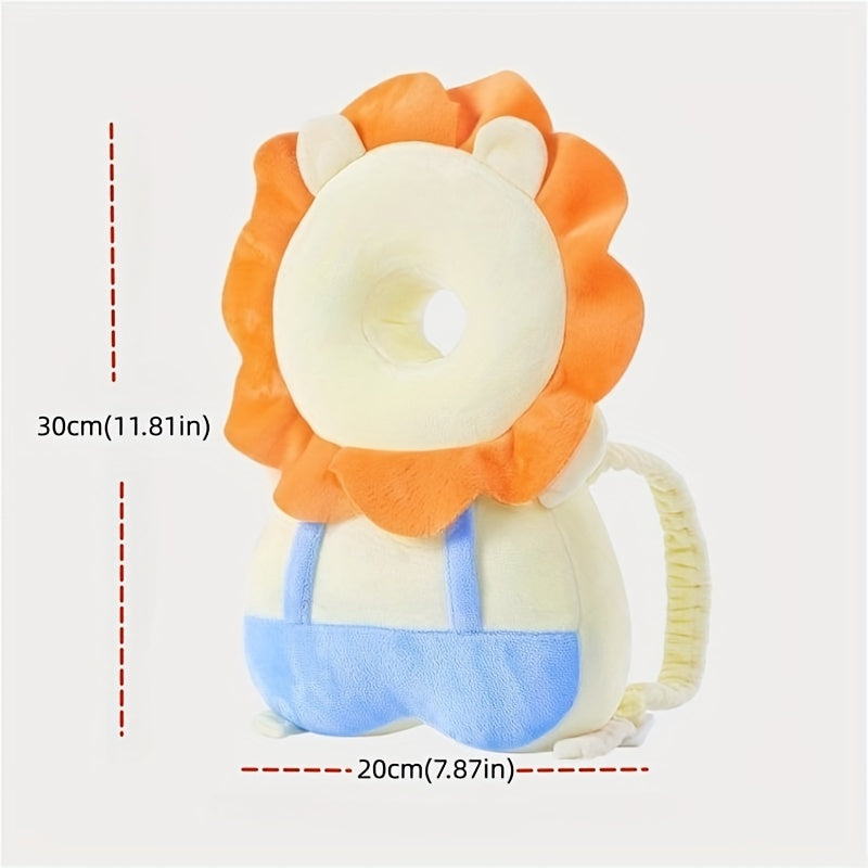 Adjustable Cartoon Animal Plush Toys Youngsters Cushion - Soft, Smoothing Toy Backpack, Multicolor Polyester - Ideal Toys Holiday Gift