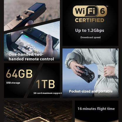 Outdoor Travel AI Smart Camera HD 8k Anti-shake Aerial Photography