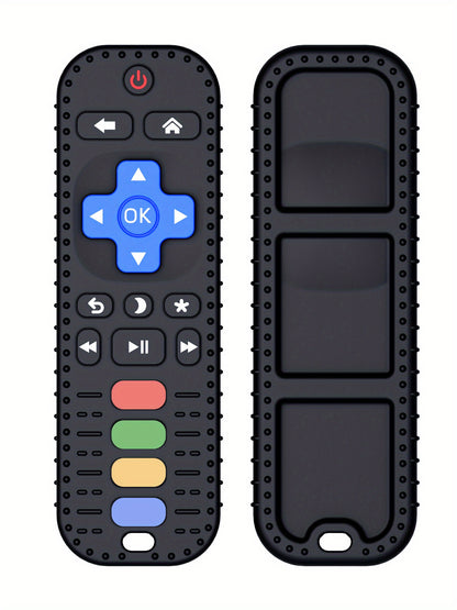 Silicone Baby Teether Toys, Teething Toys For Babies 6-12 Months, Remote Control Shape Infant Toddlers Baby Chew Toys