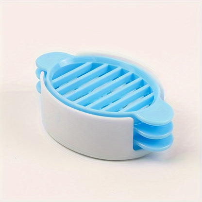 1pc, 3in1, Egg Slicer, Hard Boiled Eggs Slicers, Egg Cutter, Creative Egg Slicer, Kitchen Egg Cutter, Food Slicers, Fruit Slicers, Household Plastic Egg Slicers, Kitchen Tools, Kitchen Supplies, Kitchen Gadgets, Cheapest Item