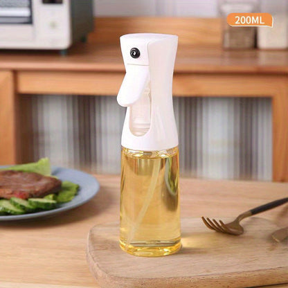 1pc 200ml 500ml Oil Spray Bottle Kitchen Cooking Olive Oil Dispenser Camping Barbecue Roasting Vinegar Sauce Oil Sprayer Edible Oil Jar