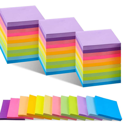Colorful Sticky Notes And Fluorescent Sticky Notes