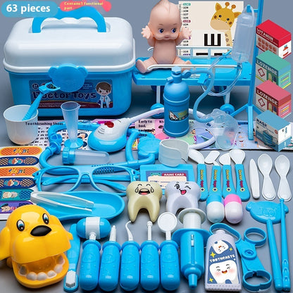 Children's Doctor Toy Set Tool Medical Box