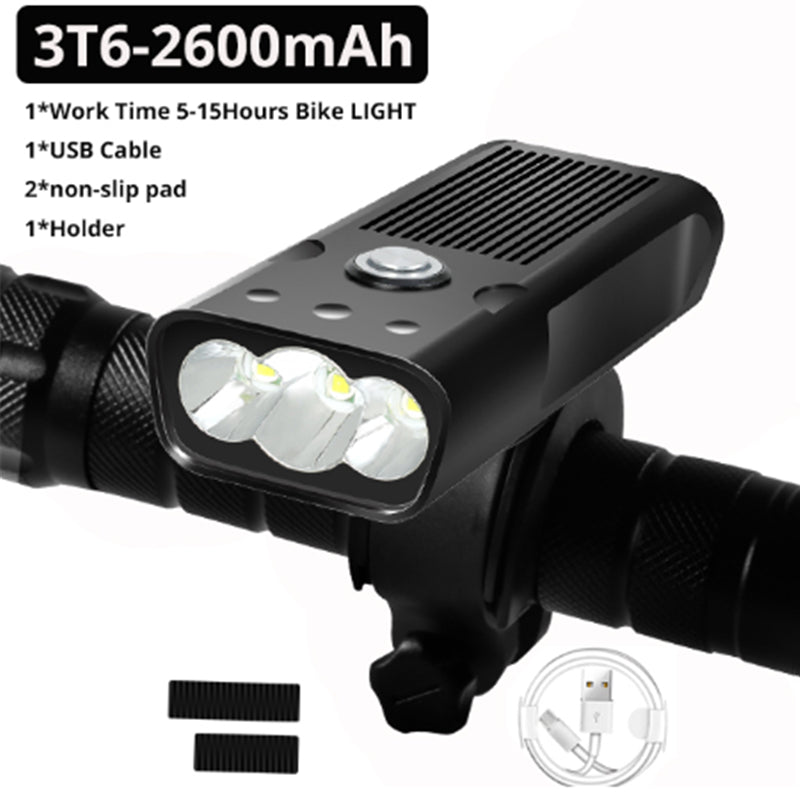 20000Lm Bicycle Light USB Rechargeable Waterproof Bike Light