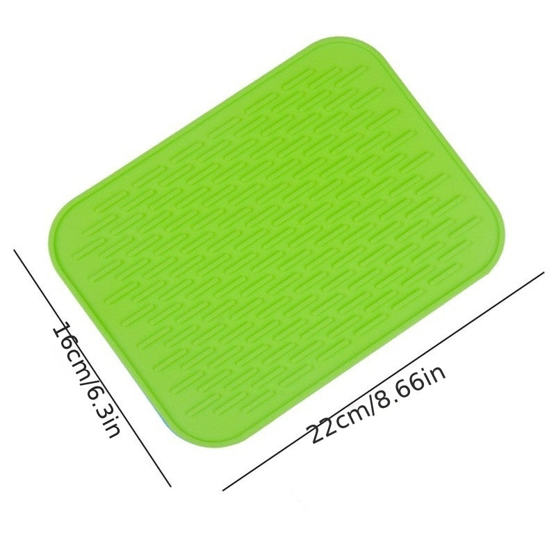 1/3pcs, Pot Mat, Placemat, Silicone Placemat, Cup Mat, Creative Coffee Mat, Heat Resistant Mat For Countertops Tables, Plate Mat, Heat Insulation Pot Mat, Coaster, Table Mat For Decoration, Hot Pads For Kitchen, Kitchen Decor