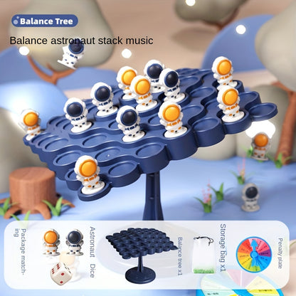 Astronaut Balance Tree Board Game.Focus Training Parent-child Interactive Brain Thinking Puzzle Toys Christmas, Halloween Gift