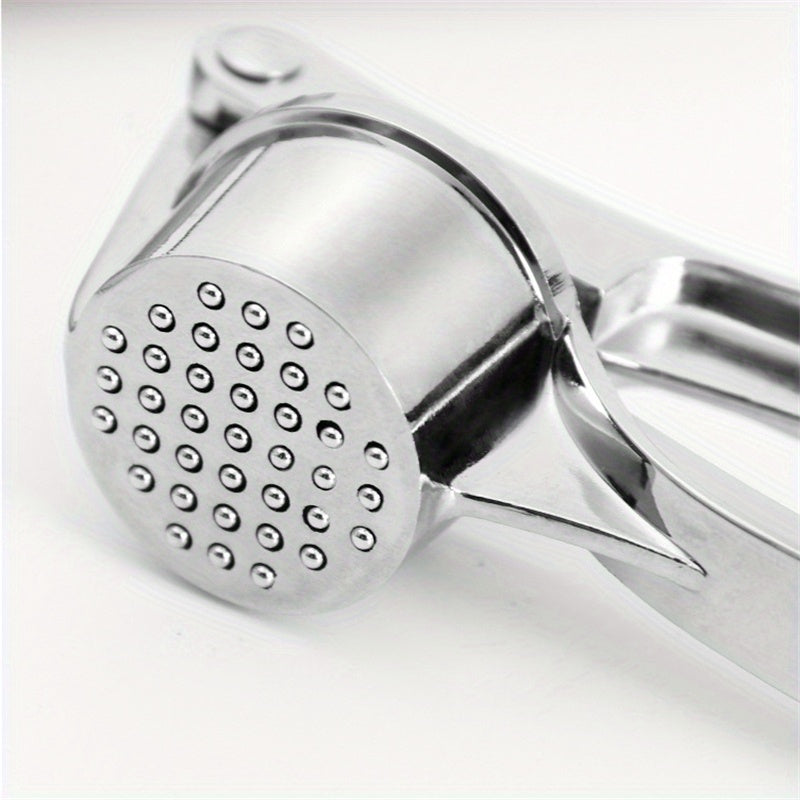 1 Piece Stainless Steel Garlic Press Manually Crusher Handheld Ginger Kitchen Tools