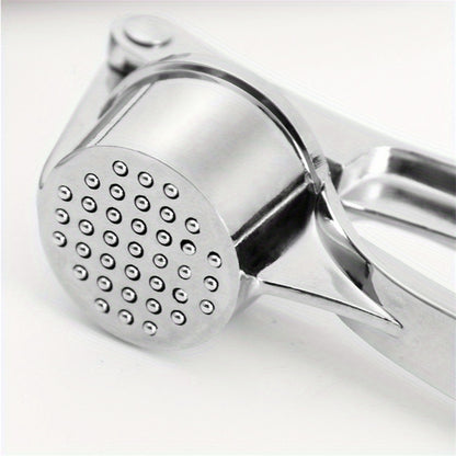1 Piece Stainless Steel Garlic Press Manually Crusher Handheld Ginger Kitchen Tools