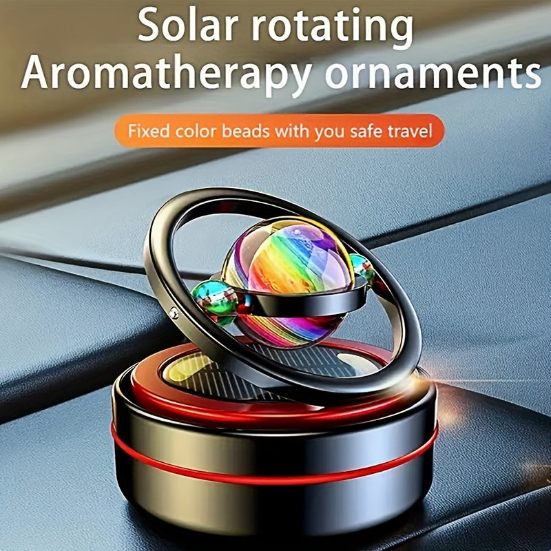 Solar Rotation, Aromatherapy Air Freshener Car, Perfume Solar Diffuser Car Aromatherapy Car Air Freshener