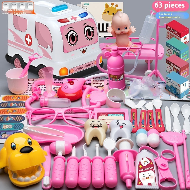 Children's Doctor Toy Set Tool Medical Box