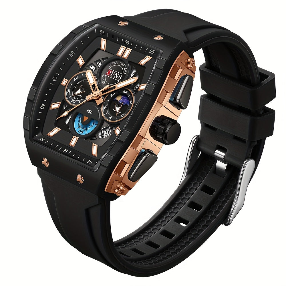 High-Quality 'S Waterproof Watches, Luxury Quartz Chronograph Timepieces, Luminous Calendar Watches For, Stylish Business Watches For, Perfect Gifts for Holidays And Birthdays