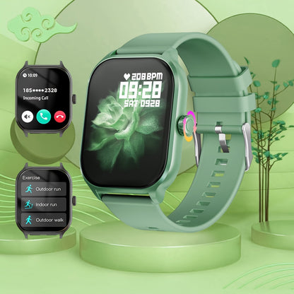 Teen Smartwatch, 2.01 Full Touch Screen (Reject/Answer), Fitness Tracking Watch, Sport Mode Support, Pedometer, Distance, Large Capacity 230mAh, 100 + Sport Mode Wireless Calls, Smart Watch For Android IPhone