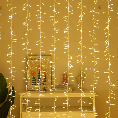 Led Firecrackers Flowing Water Festival Decorative String Lights Lighting Chain