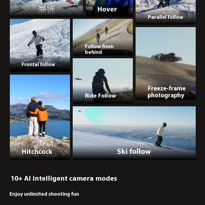 Outdoor Travel AI Smart Camera HD 8k Anti-shake Aerial Photography