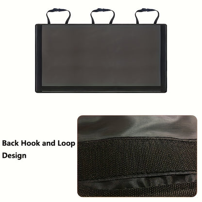 1 Pcs Car Trunk Car Storage Bag, Rear Seat Suspension Car Storage Bag, With 8 Large Storage Bags - For SUVs, Trucks, Vans - Your Space Saving Expert