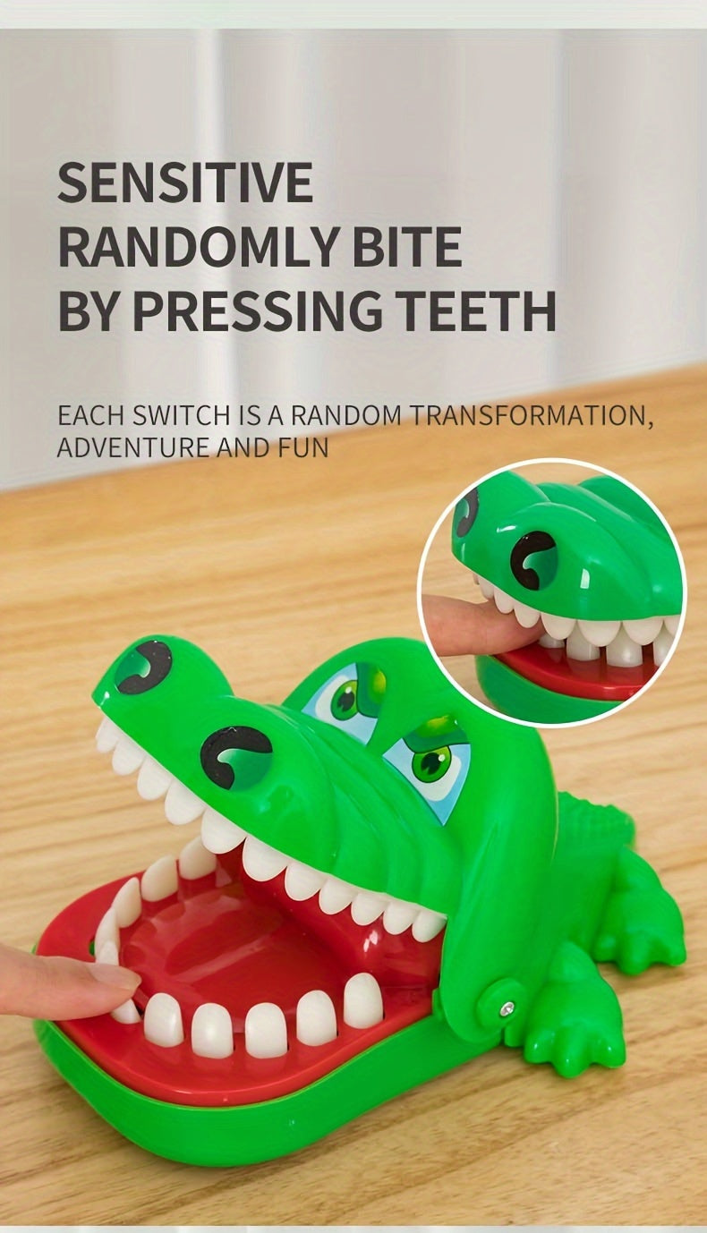 Crocodile Biting Fingers, Crocodile Teething Interactive Small Game Biting Hand Toys, Children Tricky Man Props, Party Favors Christmas Gifts