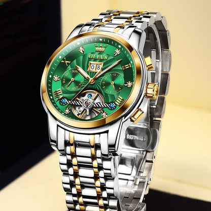 Automatic Mechanical Watch Business Multifunction Men