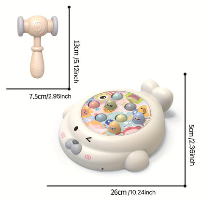 1 Set Cute Seal Hitting Mole Music Toys For Boys And Girls, Suitable For Babies To Exercise Hand-eye Coordination And Daily Play Use