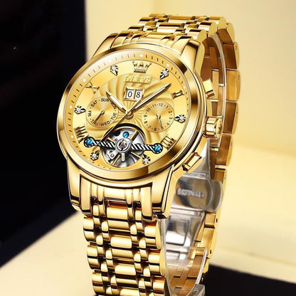 Automatic Mechanical Watch Business Multifunction Men