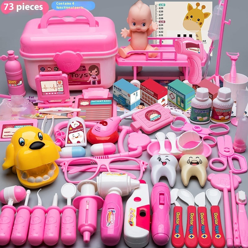 Children's Doctor Toy Set Tool Medical Box