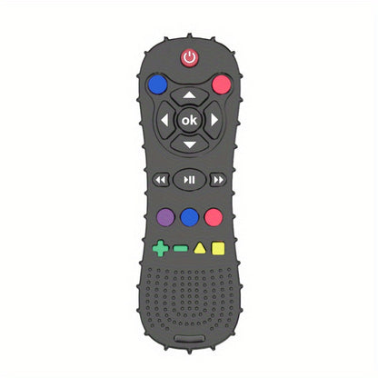 Silicone Baby Teether Toys, Teething Toys For Babies 6-12 Months, Remote Control Shape Infant Toddlers Baby Chew Toys