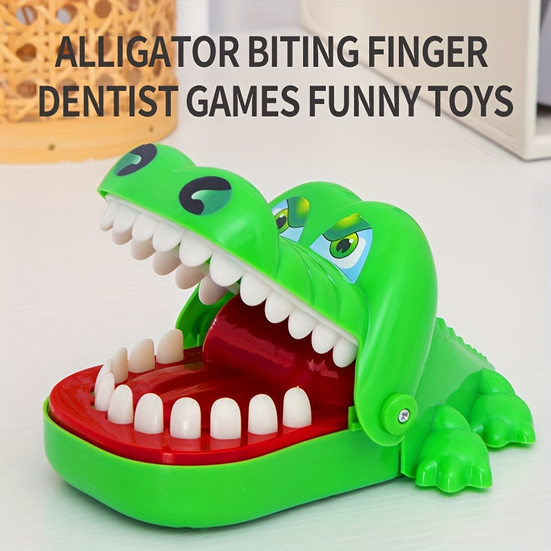 Crocodile Biting Fingers, Crocodile Teething Interactive Small Game Biting Hand Toys, Children Tricky Man Props, Party Favors Christmas Gifts