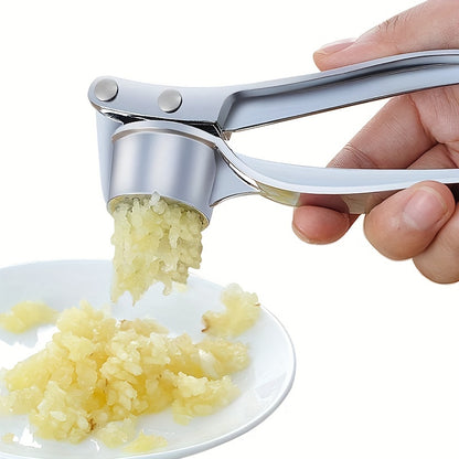 1 Piece Stainless Steel Garlic Press Manually Crusher Handheld Ginger Kitchen Tools