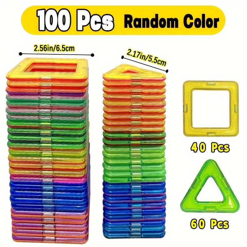 Magnetic Building Blocks Big Size And Mini Size DIY Magnets Toys For Kids Designer Construction Set Gifts For Children Toys Halloween Gifts, Halloween/Thanksgiving Day/Christmas Gift