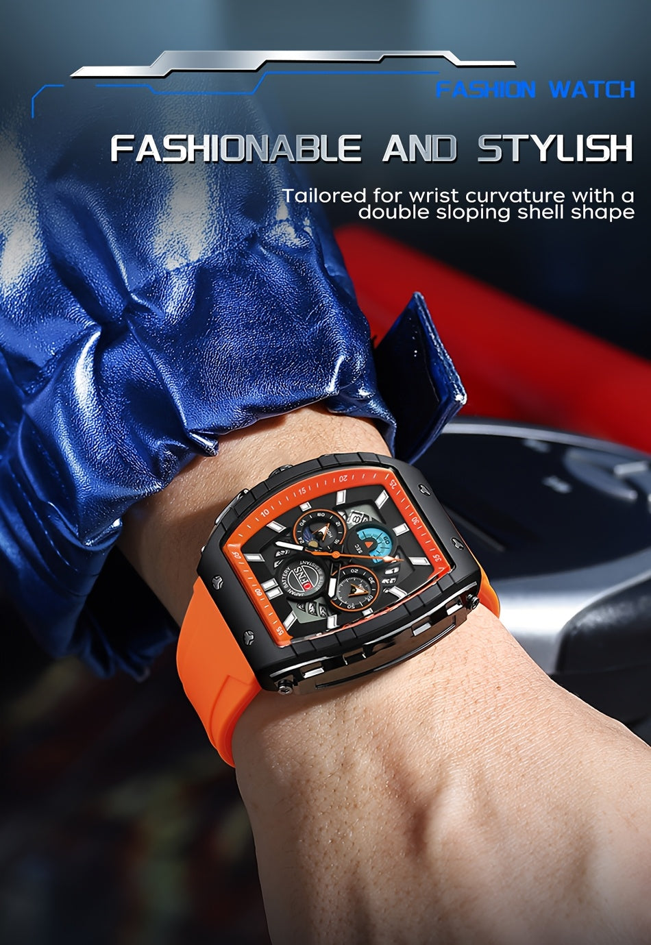 High-Quality 'S Waterproof Watches, Luxury Quartz Chronograph Timepieces, Luminous Calendar Watches For, Stylish Business Watches For, Perfect Gifts for Holidays And Birthdays